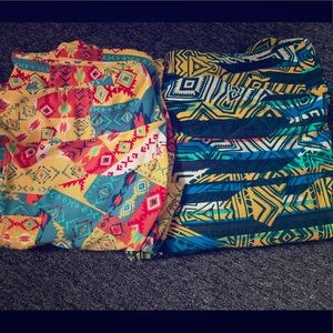 LuLaRoe Leggings -- 2 pairs